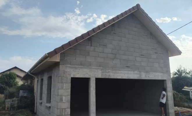 Agrandissement d'un garage, La Tour-du-Pin, DOUBLIER NICOLAS CHARPENTE